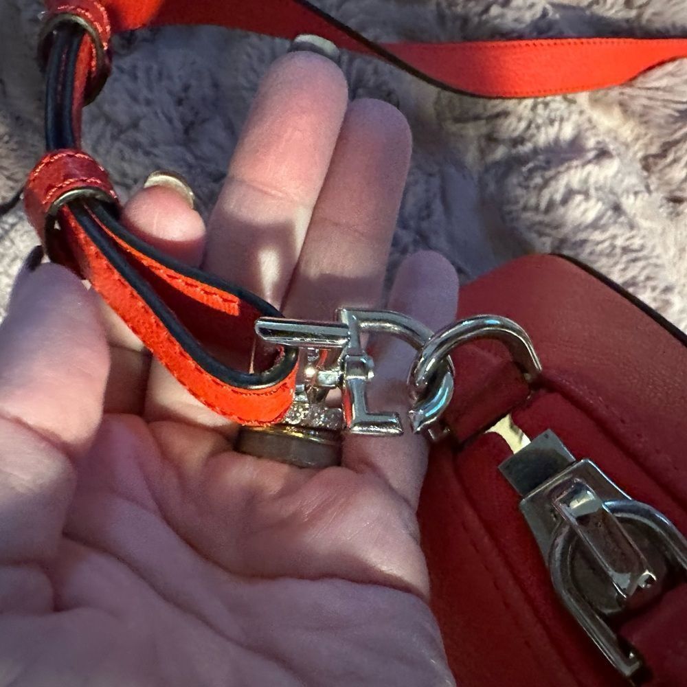 Givenchy Red Satchel Bag - Picture 10 of 12